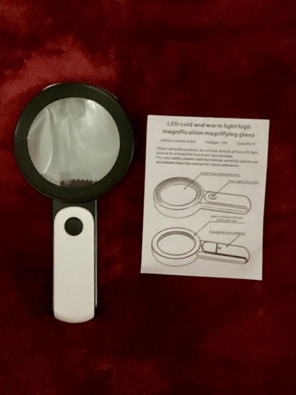 MH Magnifying Glass with Light